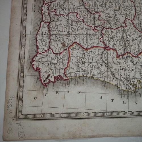 Carte géographique Espagne et Portugal Divisions civiles du Royaume d'Espagne - Imagen 4 de 6