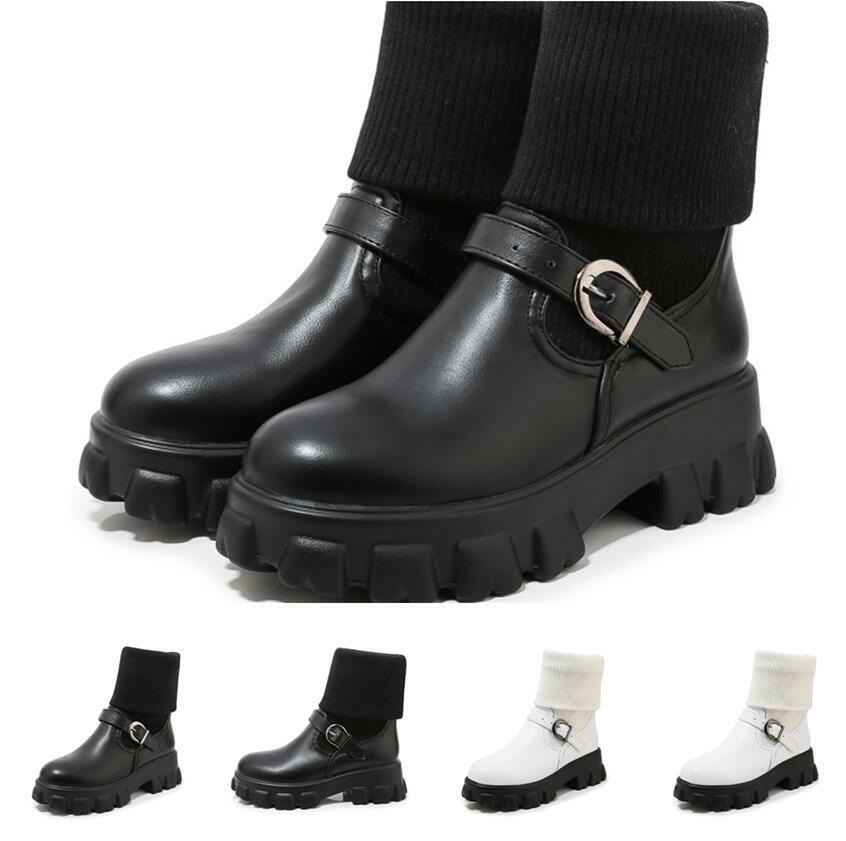 44 mode Schlupf Pumps Blockabsatz Platform Knöchel Clerchen Größe Stiefel CHELSEA ELASTICATED SUEDE ON PULL