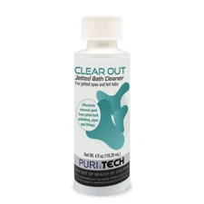 Puri Tech Clear Out Jetted Bath Cleaner Removes Gunk from Walls Drains Pipes