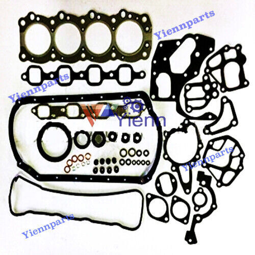 4BC2 4BC2T Overhaul Kit Full Gasket Set For Isuzu Iseki SX65 T6010 Tractor Parts - Picture 2 of 4