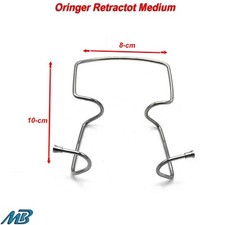 Oringer Self Retaining Lip Cheek Retractor Mouth Opener Oral Surgery Instruments