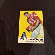 1969 Topps #8 Jim Colclough Patriots