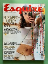 ESQUIRE Sept-1999 ELIZABETH HURLEY Tim Roth Cardigans Moby Gomez Denise Lewis UK
