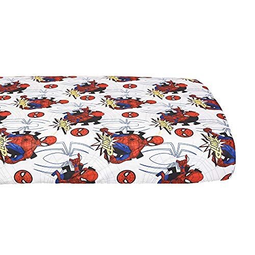 Marvel Spiderman 3 Pcs Toddler Bedding Kids Sheet Set with Reversible Comforter - Picture 7 of 8