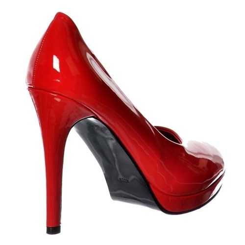 Women Mens Drag Queen Crossdresser High Heel Platform Court Shoe Large Size 7-12 - Picture 7 of 34