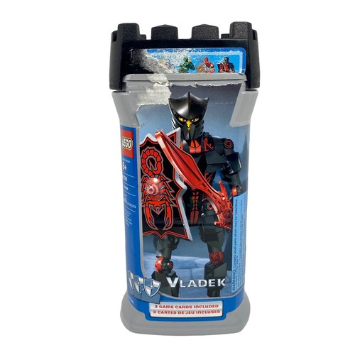 Lego Knights Kingdom Vladek Set 8786 Casi Completo con Contenedor e Instrucciones - Imagen 6 de 8