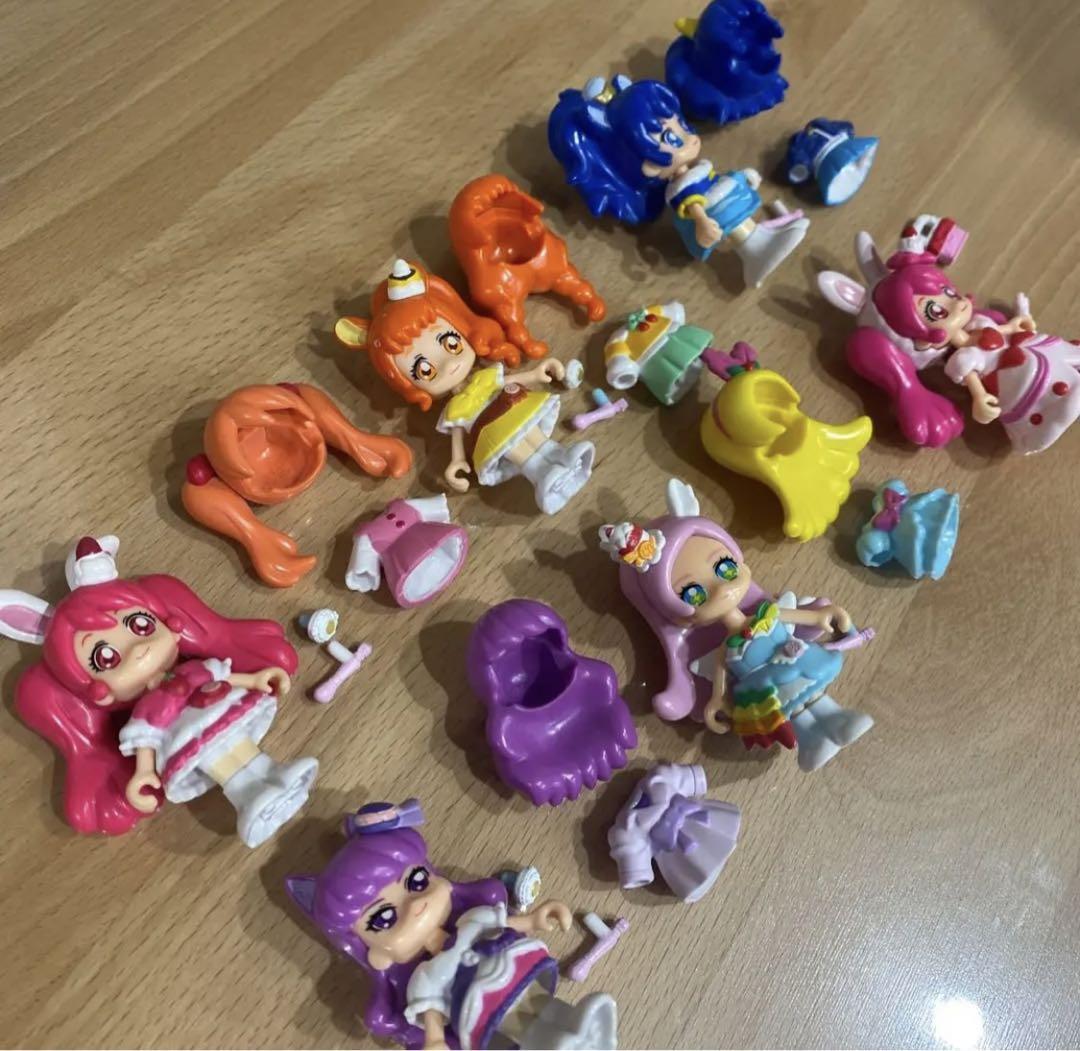 Glitter Force Doki Doki PreCure Figure Cure Doll Set 5