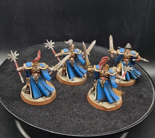 Pro painted warhammer AOS Stormcast Evocators ×4 L10 games workshop 40k sigmar - Picture 3 of 3