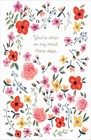 Religious THINKING OF YOU Card 🌷 Flowers In My Prayers — American Greetings + ✉
