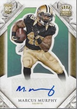 2015 Crown Royale Gold #194 Marcus Murphy Auto /49 - NM-MT