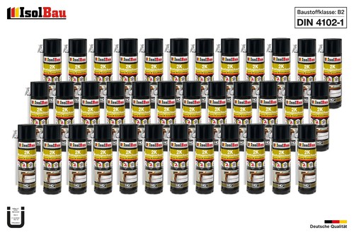 2K Bauschaum Montageschaum Zargenschaum 1 - 48 x 400ml PU Schaum Schnellschaum - Bild 35 von 36