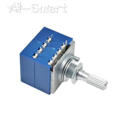 3PCS Potentiometer 100K Log ALPS Audio Amp Volume Control Pot Stereo w/ Loudness - Picture 4 of 7