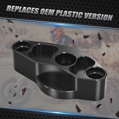 For KTM Aluminium Clutch Slave Cylinder Mounting Plate Supermoto 950/R 990/R/T - Picture 4 of 9