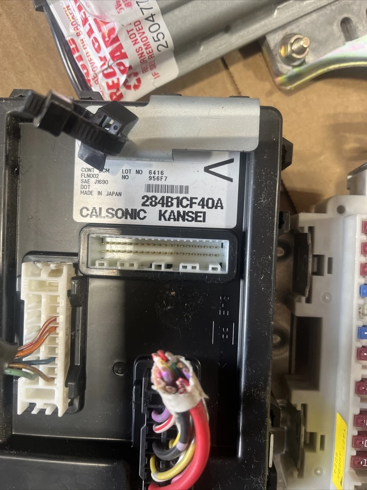 Módulo de computador motor 2006 Nissan 350z Coupe 3.5 AT ECM ECU - Imagem 4 de 4