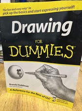 Drawing for Dummies by Brenda Hoddinott (2003, Trade Paperback)