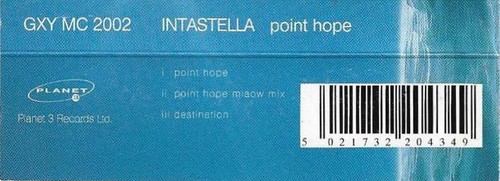 INTASTELLA POINT HOPE CASSETTE MAXI SINGLE 3 TRACK Trip Hop, Experimental  - Picture 3 of 8