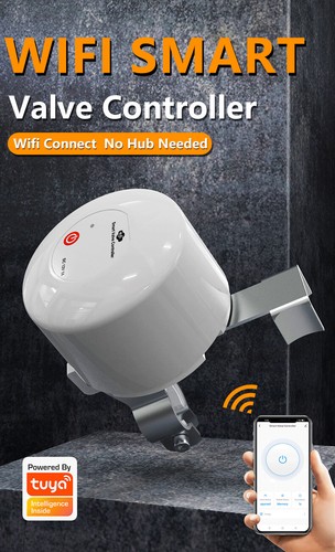 Tuya Smart WiFi Valve Robot Water Valve Leakage Gas Switch Remote Control - Picture 14 of 23