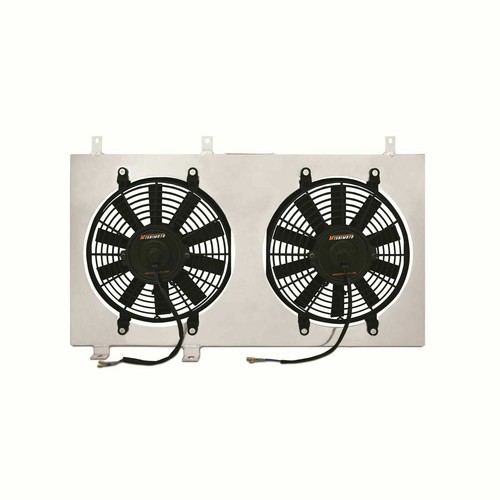 Mishimoto Aluminum Radiator, Fan Shroud, Red Hoses for 08-12 Subaru WRX - Bild 7 von 7
