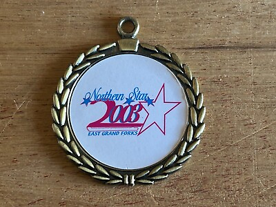 #ad Northern Star Figure Skating Award FOB Medal Ornament 2003 Spins 1st Place $9.07