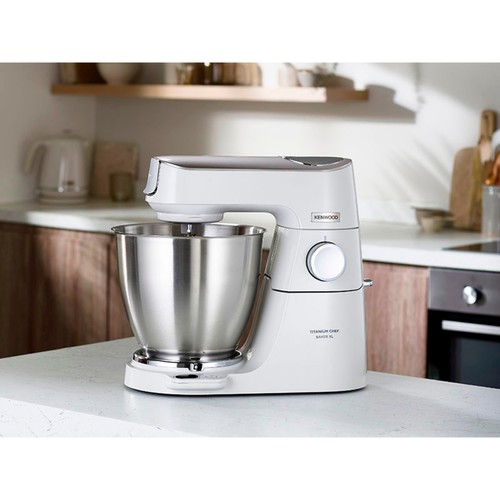 Kenwood Titanium Chef Baker XL Küchenmaschine KVL65.001WH, weiß - Bild 9 von 12