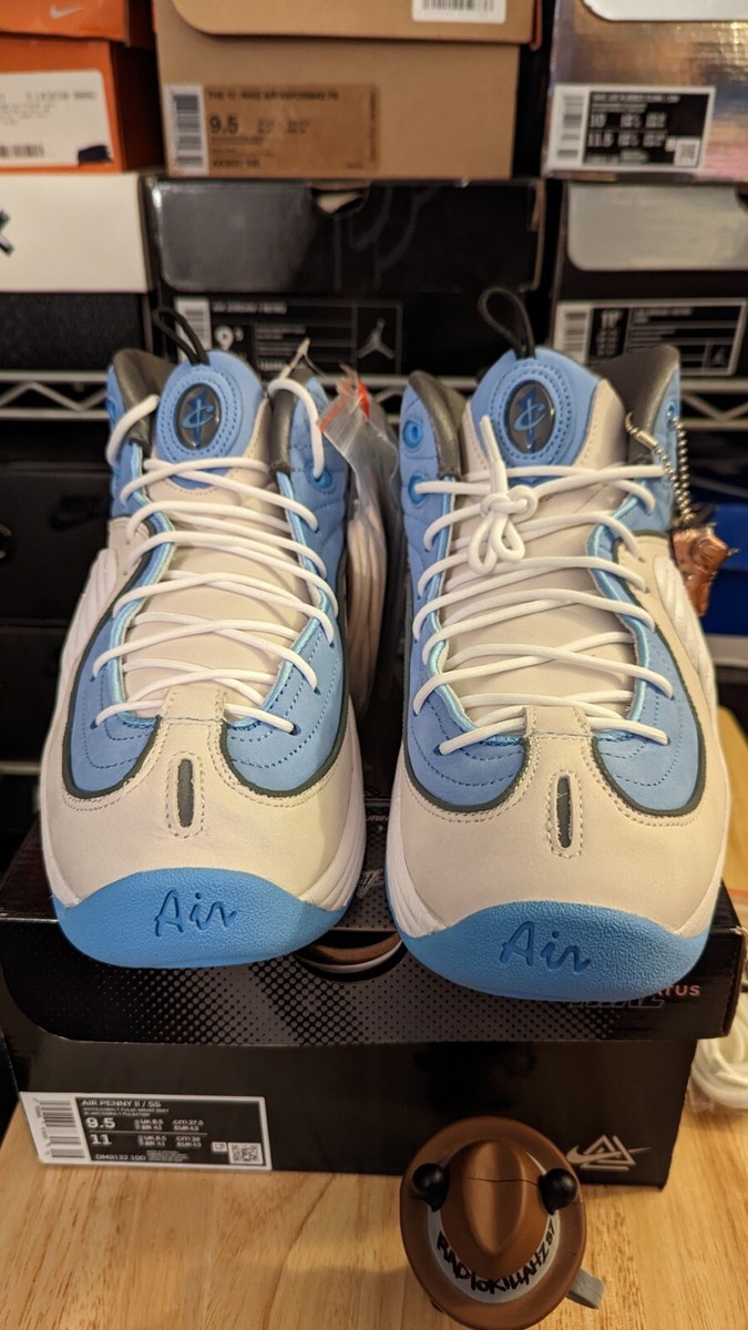 AIR PENNY II LE 9.5 青/黄 Nike Air Penny 2 Le 'Sprite' 535600-431
