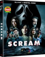 Scream 2022 Ghostface Mask Horror Movie Neve Campbell Courtney Cox Blu-ray