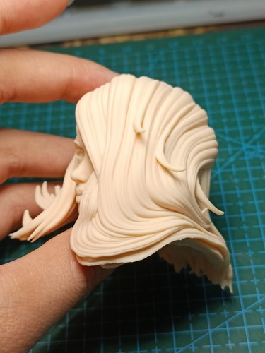 1:18 Red Sonja Head Sculpt Carved For 3.75" Female Action Figure Body Toys - Picture 5 of 8