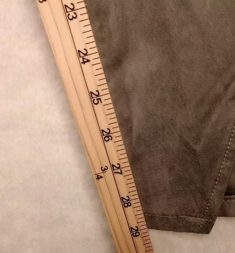 Laurie Filz Jeans Damen 12p grau Wildlederimitat Stretch neu mit Etikett - Bild 7 von 12