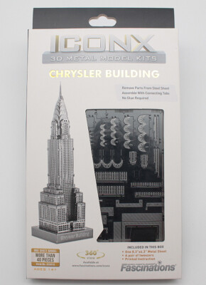 Metal Earth - ICONX - Chrysler Building - Neu - OVP