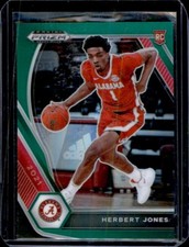 2021-22 Panini Prizm Draft Picks - [Base] - Green Prizm #33 - Herbert Jones rc