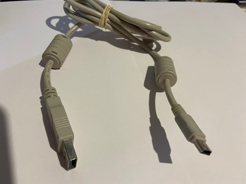 Mini USB Charge & Data Connectivity USB Cable with in-built filter in Bone. - Picture 2 of 2