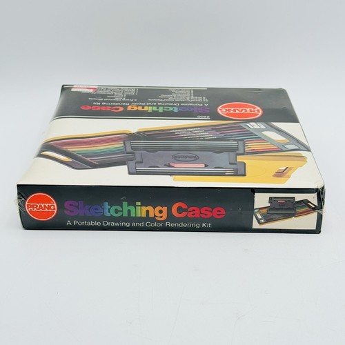 PRANG Sketching Case Portable Drawing 2200 & Painting Kit 800 NEW & SEALED - Picture 6 of 15