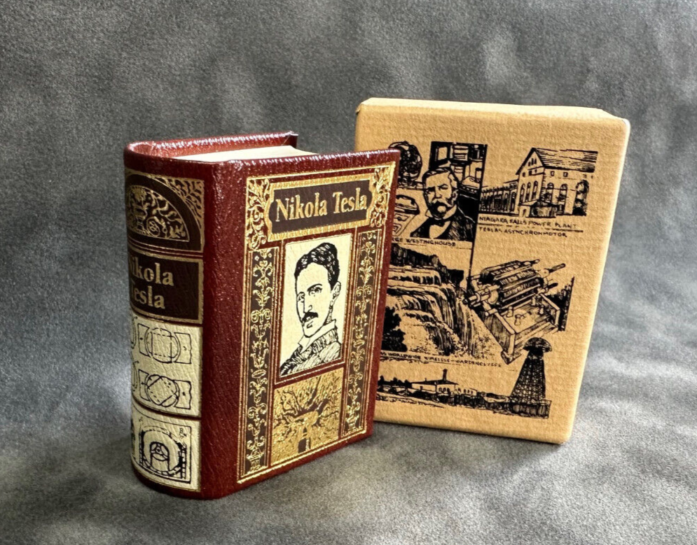 MINIATURE BOOK Nikola Tesla: My Invetions | eBay