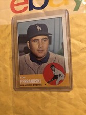 1963 Topps Baseball #403 Ron Perranoski No Creases Nice Card⚾️⚾️