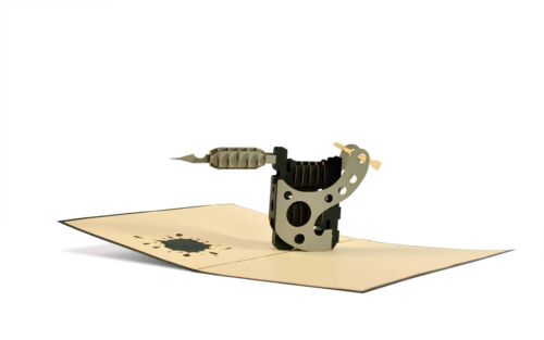 Ausgefallener Gutschein für ein Tattoo, Originelle 3D Pop-up Karte - Bild 3 von 3