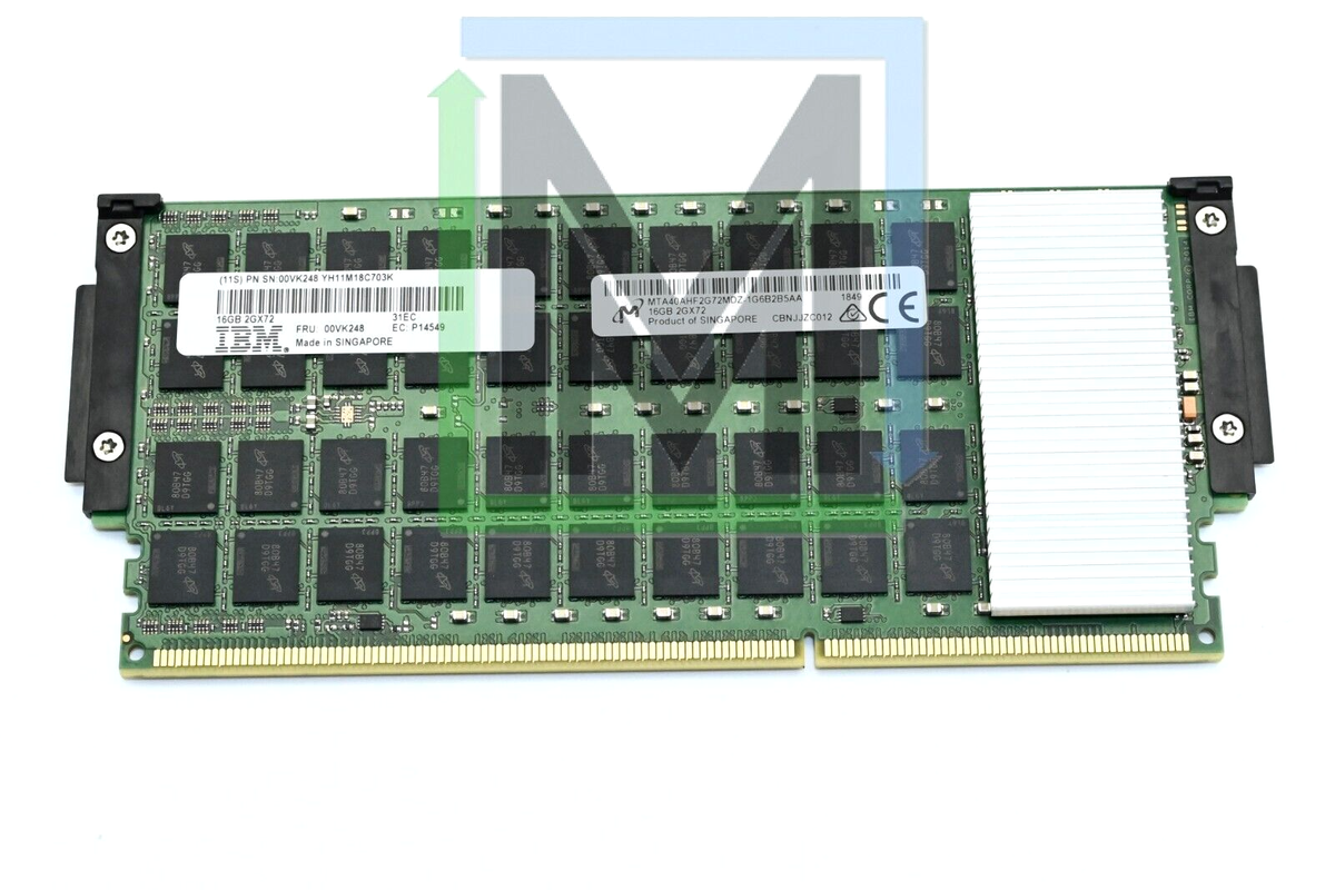 00VK248 IBM Power System 16GB 2Gx72 DDR3 1600MHz CDIMM 00VK248 IBM Power System 16GB 2Gx72 DDR3 1600MHz CDIMM