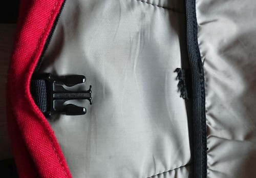 Vintage The North Face Rucksack Modem, rot / schwarz, RN 61661 CA 30516 F LW7 - Bild 8 von 11
