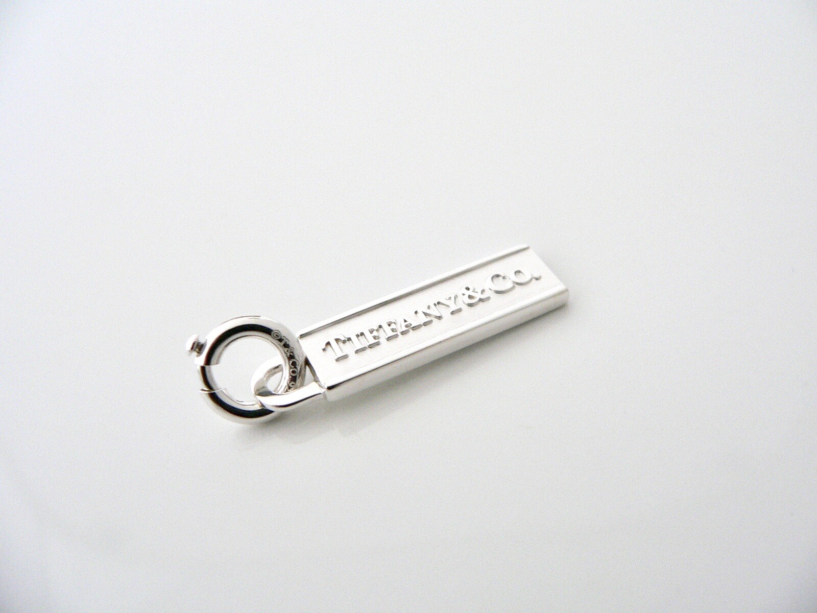 Tiffany & Co Silver Street Sign Charm Pendant Clasp 4 Necklace Bracelet Gift Art