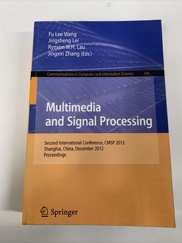 Multimedia And Signal Processing: Second International Conference, Cmsp 201... - Picture 6 of 6