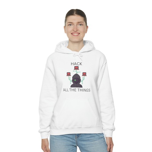 Unisex Sweatshirt - Hack All The Things Cybersecurity Hacker Hoodie CISO Gift - 第 15/37 張圖片