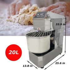 1 PC 110V 20L Commercial Mixers Dough Mixer Machine Double-acting Double-speed