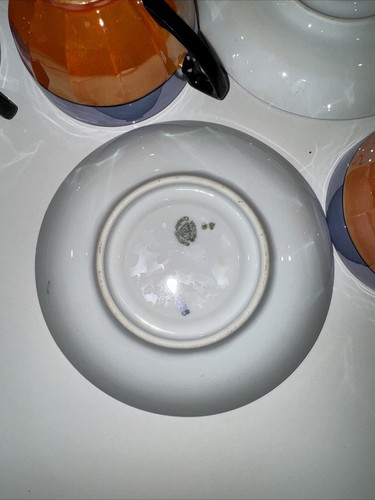 Juego de bocadillos de té de colección Checoslovaquia Lusterware, 20 piezas, ART DECO 1920-30, ¡brilla! - Imagen 21 de 22