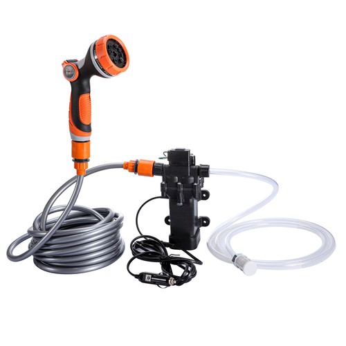 Tragbarer Auto Hochdruckreiniger Wasserpumpe Kit Jet Wash Reiniger Schlauch 120W 12V - Bild 7 von 16