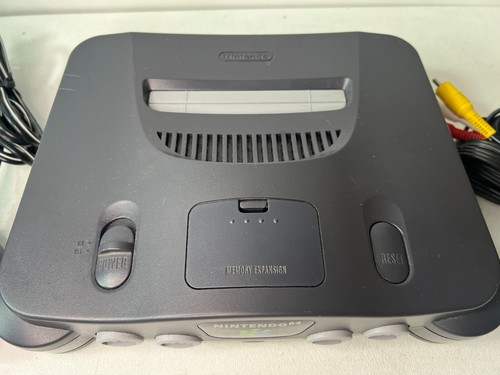 Nintendo 64 N64 Console Only with Expansion Pack Pak NUS-001 Tested Working USA - Picture 9 of 15