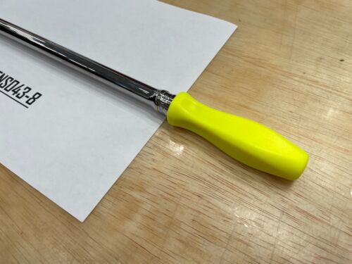 Snap-on Tools NEW HI-VIZ 3/8" Drive Hard Extra-Long Flex Head Ratchet FHLLFD80HV - Picture 7 of 12