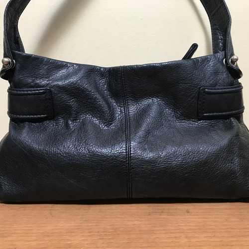Via Spiga Black Soft Leather Large Hobo Handbag Shoulderbag  - Picture 5 of 13