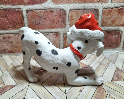 1992 Limited Edition Christmas Dalmation Dog 790/9500 Princeton Gallery 5.5"x7" - Bild 3 von 11