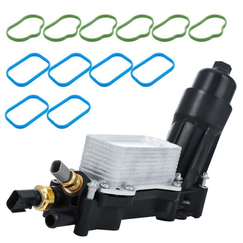 Carcasa y sellos adaptador de filtro de aceite para Chrysler Dodge Jeep 2014-2017 RAM 3,6 L - Imagen 9 de 12