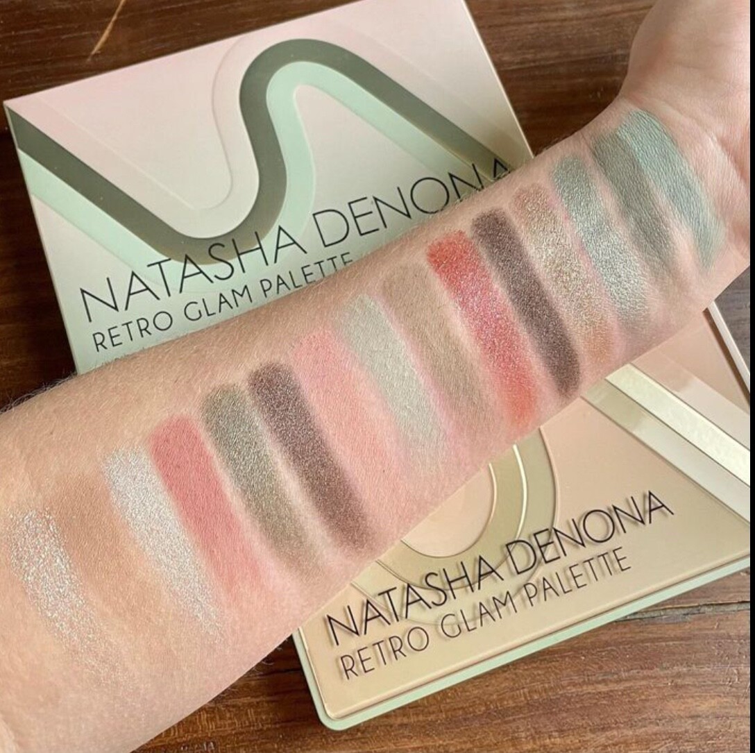 Natasha Denona Retro Glam Eyeshadow Palette New In Box 100