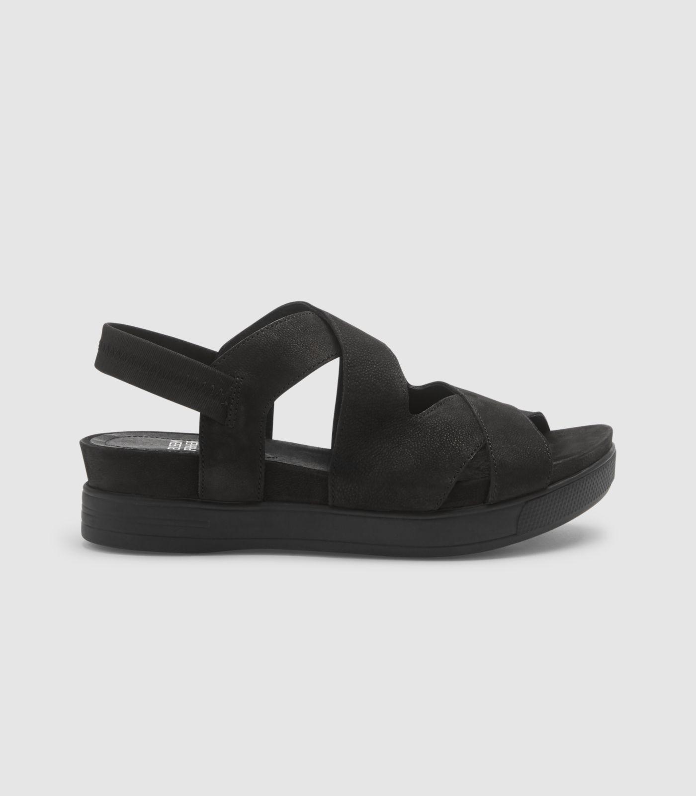 Eileen Fisher Sonny Femme Sandales Sandales Sandales Plates Noir Blanc 9.5 us 7.5 uk ejth 4aa381 Eileen Fisher Sonny Femme Sandales Sandales Sandales Plates Noir Blanc 9.5 us 7.5 uk ejth 4aa381
